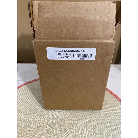 Vintage 2001 Dale Earnhardt Sr Black 18 Oz Coffee Mug #3 With Box - Picture 11 of 12